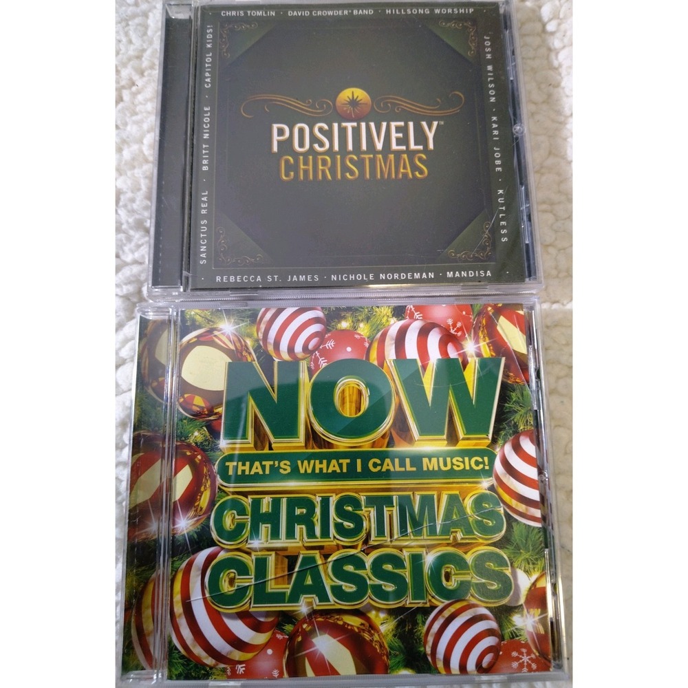 Christmas Holiday CD's Set of Two Christmas Classics and Christmas Favorites CDs